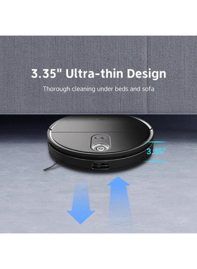 360 BOTSLAB 360 S10 Smart Robot Vacuum and Wiping Cleaner, 3300Pa Powerful Suction, 2-in-1 Vacuum & Mop, LDS Laser Navigation, Voice Assistant Support, Large Water Tank - Image 5